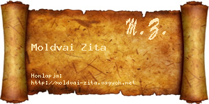 Moldvai Zita névjegykártya